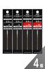 Mitsubishi Pencil Ballpoint Pen Refills for Jetstream Prime Refill Two Black and Two Red SXR20005 Includes One Original Index Assorted Oil-Based