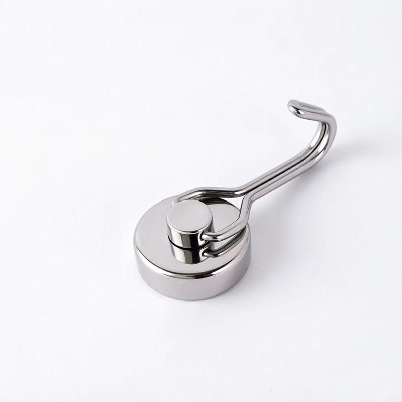 High Capacity 360° Rotating Magnetic Hook for Kitchen Refrigerators