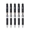 5Pcs M&G K-35 4 Colors Press Type Gel Pen The New Concept Design Pen School and Offic Stationery