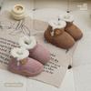XSHX "Log Button" Children's Snow Boots Boys and Girls Winter Thickened Soft Bottom One Pedal 249002