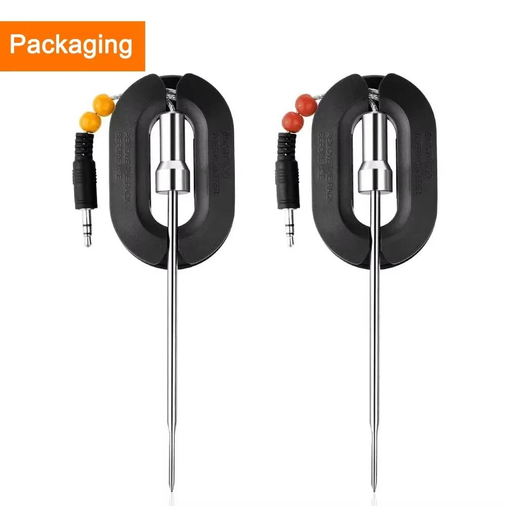 AT-02 Grill Termometru Inteligent Wireless pentru Carne pentru Cuptor BBQ Afumător Bucătărie Digital Bluetooth Barbecue Instrumente de Măsurare a Temperaturii