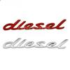 Car Styling 3D Diesel Metal Chrome Zinc Alloy Emblem Logo Car Badge Body Trunk Fender Adhensive Emblem Auto Accessory