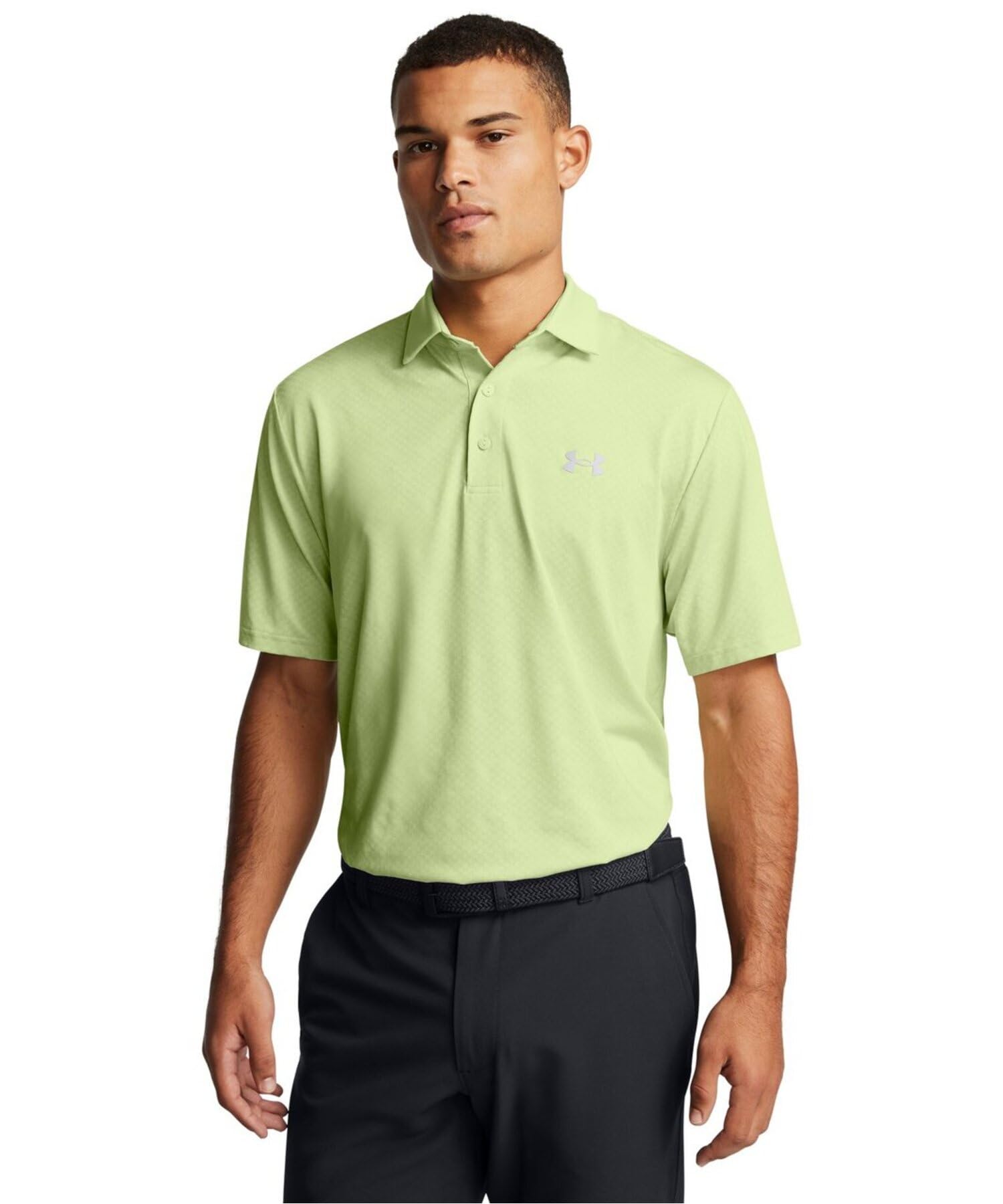 

Under Armour UA Playoff Check Jacq Polo Retro XXL 3.0 Green/White/Steel