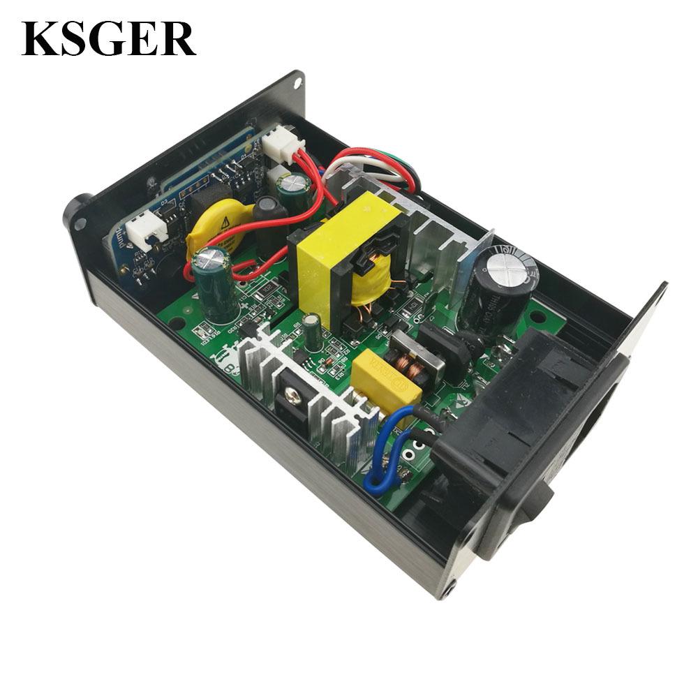 KSGER T12 Soldering Station OLED Adjustable Temp STM32 V2.1S with Electric Soldering Iron Tip Heating Core