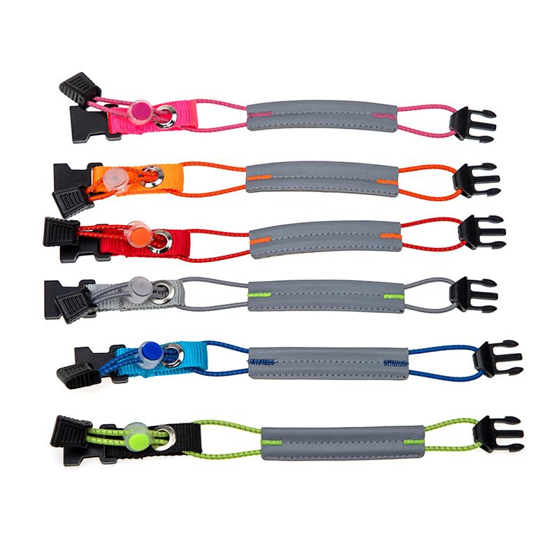 A Pair Reflective Bike Pants Strap Adjustable Elastic High Visibility Trouser Leg Straps Durable High Visibility
