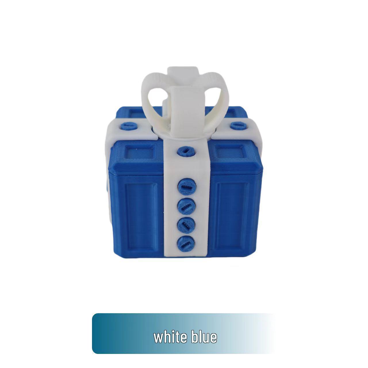 

3D Printed Annoying Gift Box Ornament 6 cm