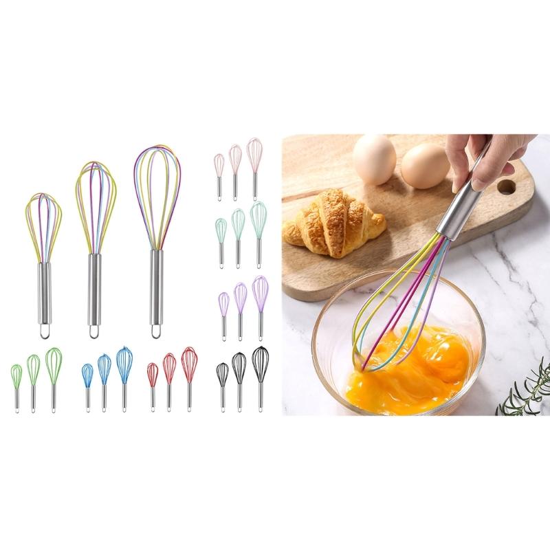 Cake Baking Utensil Eggs Beater Pastry Tools Eggs Mixer Mixing Utensil Kitchen Accessories for Perfectly Blended Eggs