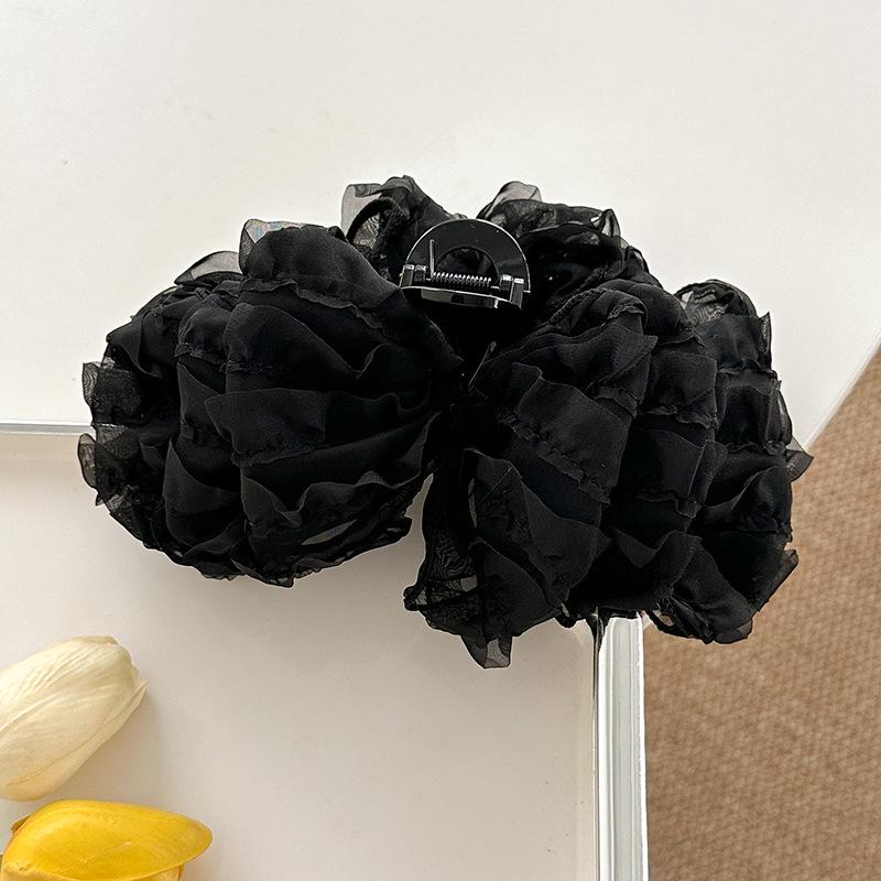 2024 Volume-Boosting Shark Clip: Fairy Bow Claw Hair Accessory