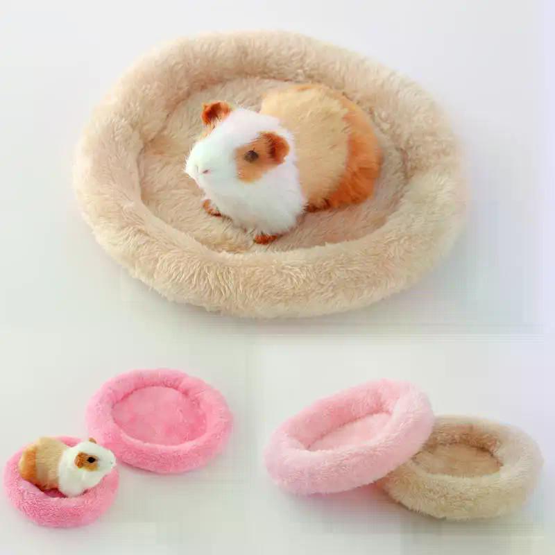 Soft Warm Pets Hamster Guinea Pig Rabbit Sleeping Cushion Bed Nest Supplies ProductHamster Nest Soft Small Pet Litter Mat