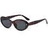 New Elliptic Frame Women Sunglasses UV Protection UV400 Retro Sunglasses Anti-Reflective Black Shades Driving