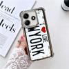 Retro Vintage License Plate Soft Phone Case For Xiaomi Redmi Note 14 15 Pro Plus 13 12 11S 11T 5G 10 9S 9 Plating Anti-Fall Fund