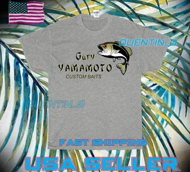NEW Shirt PREMIUM GARY YAMAMOTO FISHING LOGO T-Shirt FUNNY SIZE S - 5XL L