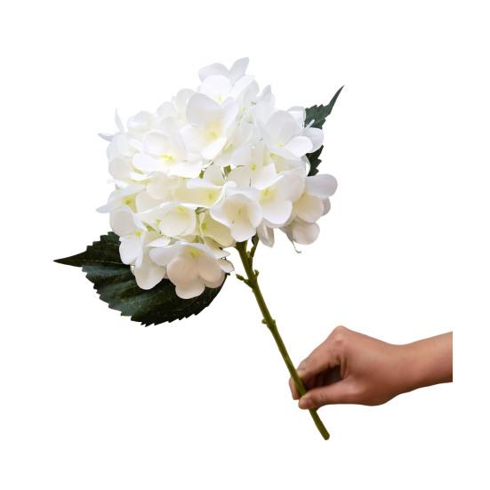 

Юшэн Искусственная гортензия Устойчивый к УФ лучам Искусственный шелковый цветок Дом Свадьба Вечеринка Детский праздник Настольное украшение Центр стола В помещении На улице Искусственный цвет Декорация белый