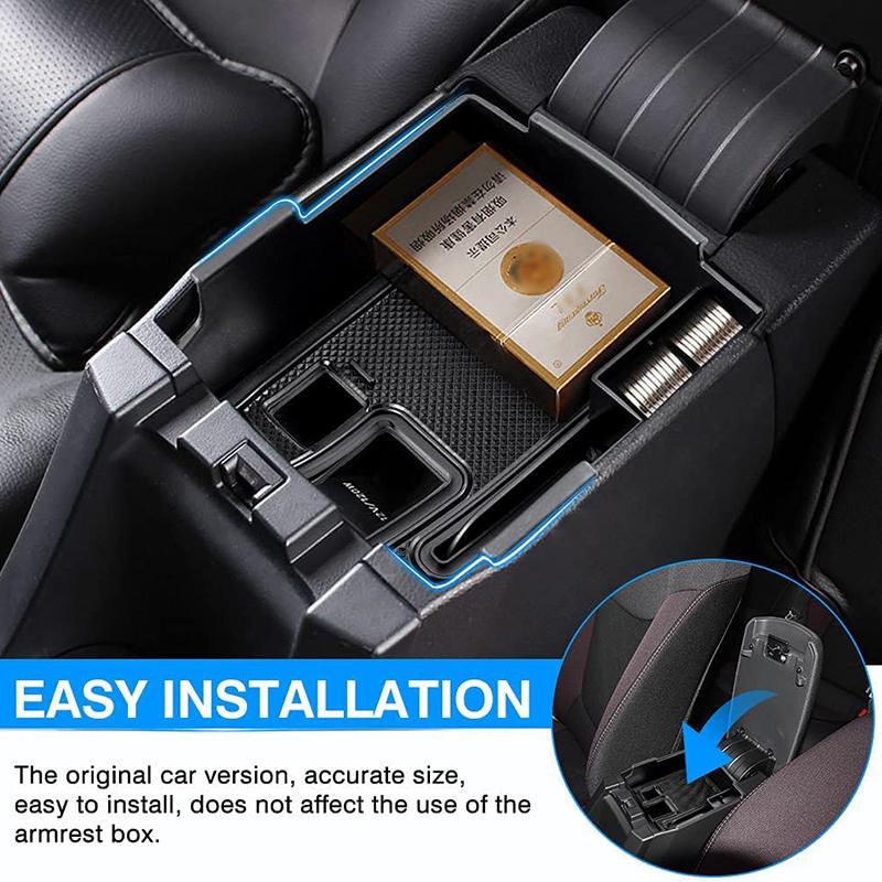 For Toyota Corolla E210 - & Corolla Cross (XG10)  Centre Console Organizer Tray  Armrest Storage Box Coin Holder