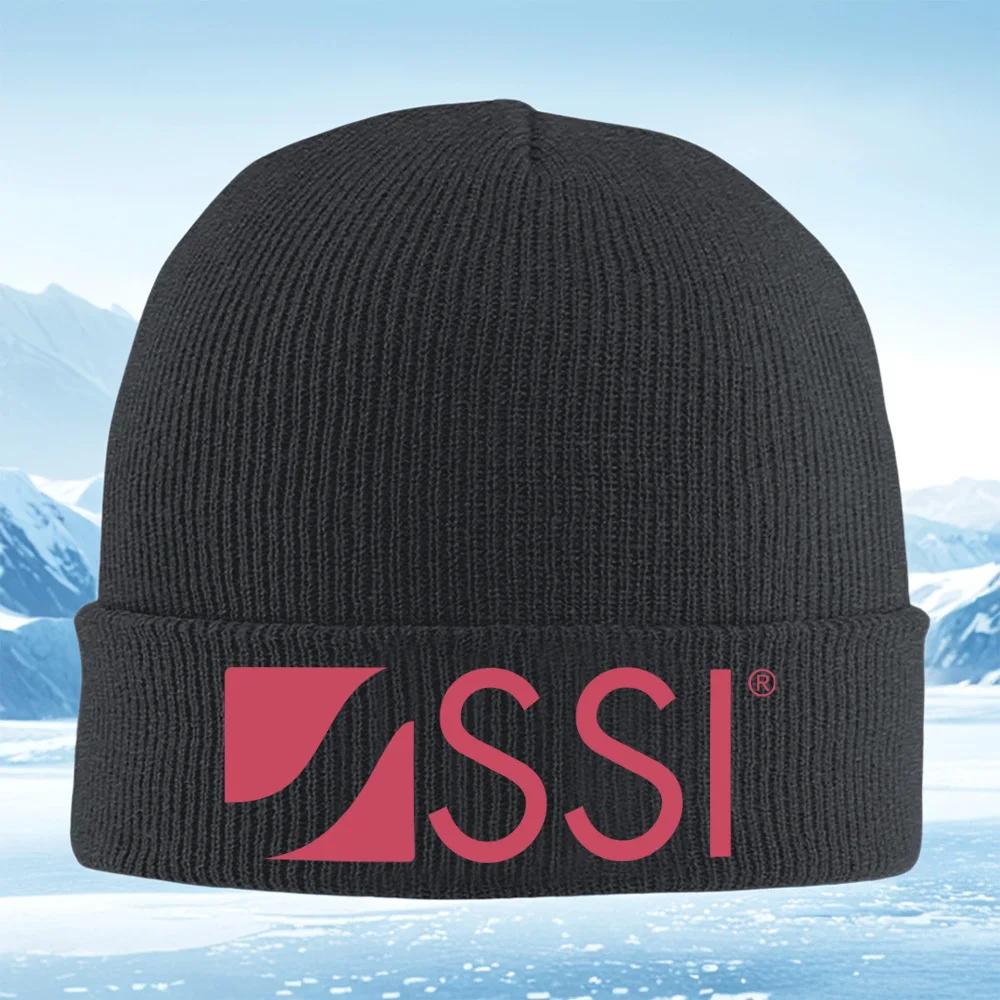 New Abstract Shape S Letters Mark Men Women Unisex Knitted Hat Beanie Pullover Cap Winter Thermal Warm Christmas Outdoor Cycling
