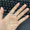 12pcs Slotted Name Place Card Sign Display Stands Clear Acrylic Stand for Wedding Photo Office Menu Meeting Party Supply