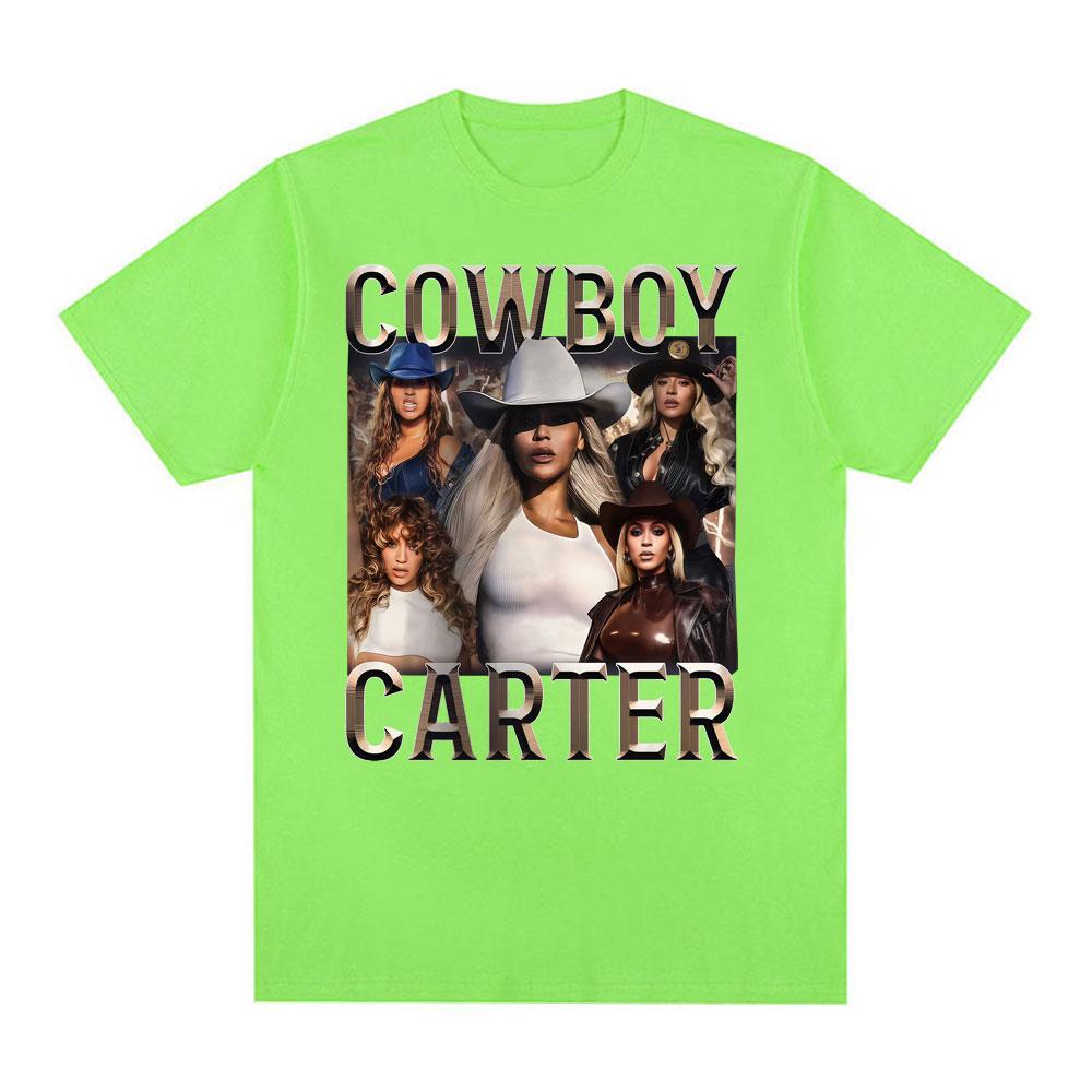 Beyonce Cowboy Carter Tour 2026 Graphic Tshirts Unisex Women Fashion Trend High Street T Shirts Casual Comfort 100 Cotton Tshirt