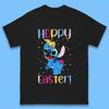Happy Easter Stitch Mens T-Shirt Womens Tops Tees