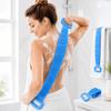 Back Reaching Silicone Body Scrubber Long Strip Back Washing Brush  Body Cleaning Tools