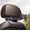 Baseus 15W Qi Wireless Charging Car Headrest Phone Mount - Black (Model WXHZ-01)