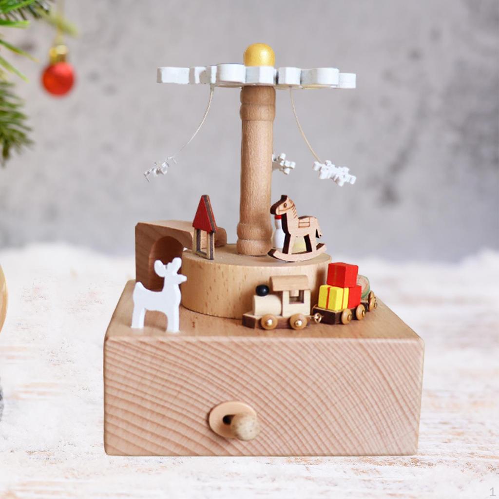 Music Box for Home Accent Table Centerpiece Decorative Piece Living Room Gifts