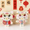 Fashion Doll Clothes Chinese Spring Doll Dressing Mini Doll Clothes Doll New Year Outfit Collectible Display