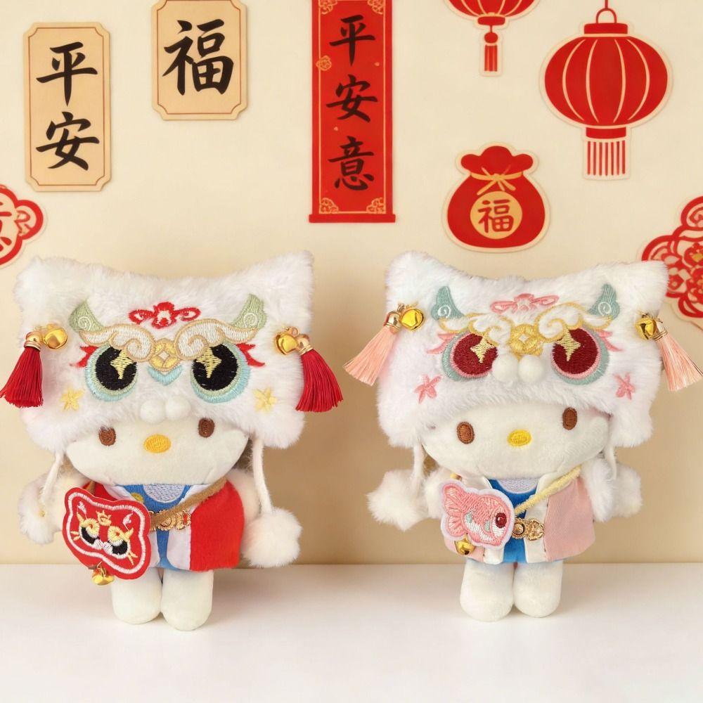 Fashion Doll Clothes Chinese Spring Doll Dressing Mini Doll Clothes Doll New Year Outfit Collectible Display