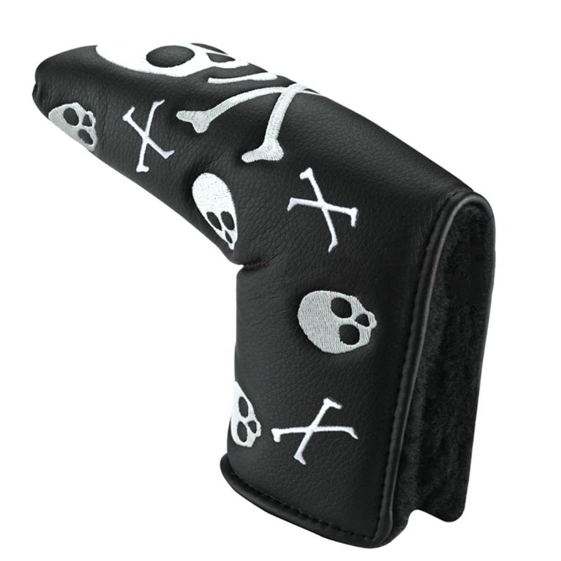 PU Leather Iron Wedges Golf Club Head Cover Frogs Skull Golf Iron Headcover Protective Cover To Protect Your Golf Club