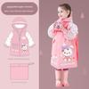 Children's Raincoat for Boys and Girls, Transparent Rain Poncho for Toddlers and Kindergarten Kids, Dinosaur Raincoat, Rain Gear