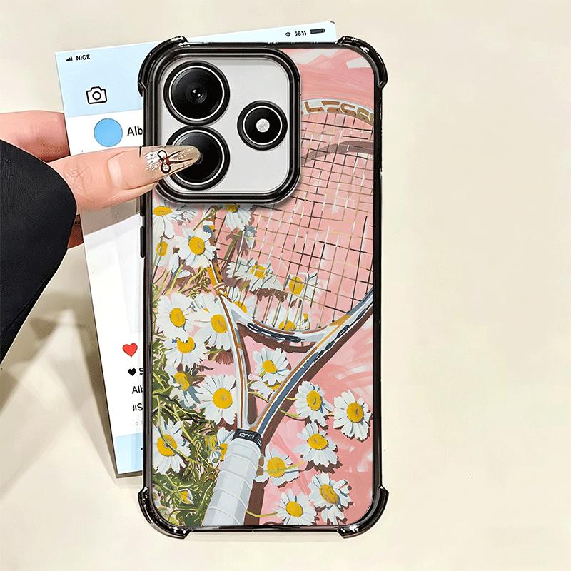 Tennis Sport Soft Phone Case For Xiaomi Poco X7 X8 Pro Max X6 X5 X3 F8 Ultra F7 M8 M7 M5S Redmi 15C 15A 15 14C 13C 12C 13 12