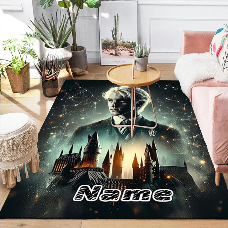 Custom 1Pc Harry Potter'S Magical Adventure Rug Office Carpet Indoor Outdoor Entrance Doormat Nonslip Soft And Comfortable Living Room D2915106