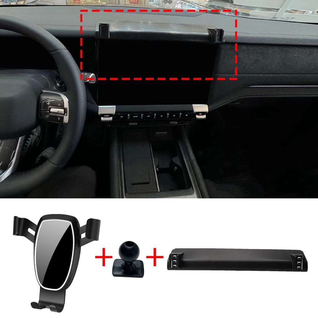 For Changan Shenlan Deepal G318 2024 2025 2026 RHD LHD Integrated Screen Mount Phone Holder Mount Car Accessoires