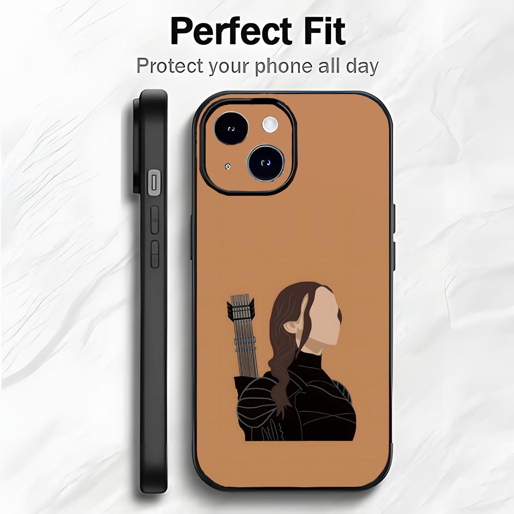 Popular Dystopian Movie T-The Hunger Games Phone Case Phone Case Soft Packaging Lightweight For iPhone17 16 15 14 13ProMax