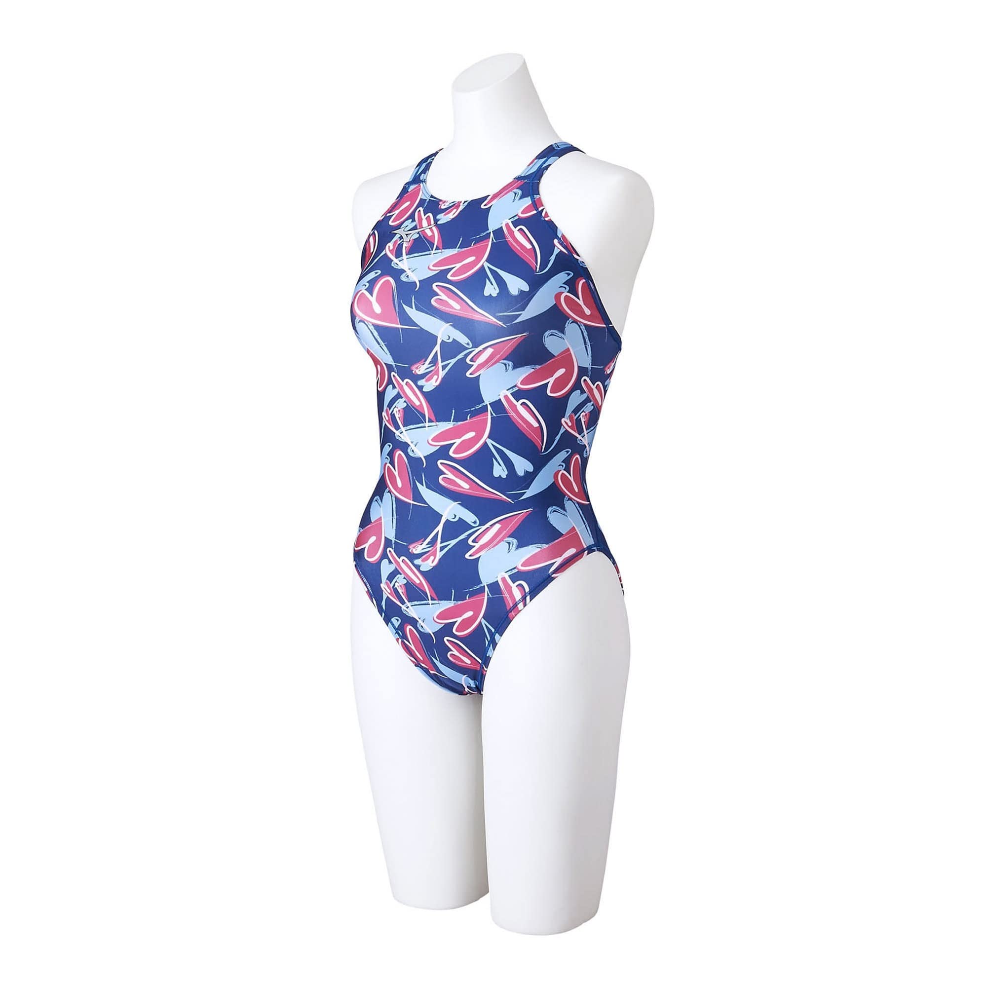 

MIZUNO Stream Ace Competitive Medium AYA Size FINA Swimming Approved Women s Swimsuit, Cut, COLLECTION, N2MA2725, L, Blue, (International Federation) синий