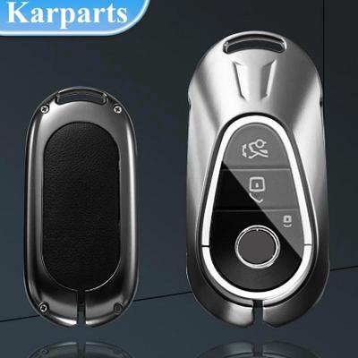 Metal Zinc Car Remote Key Case Cover Shell For Benz 2022 C Class S Class W223 W206 S350 S400 S450 S500 C200 C260