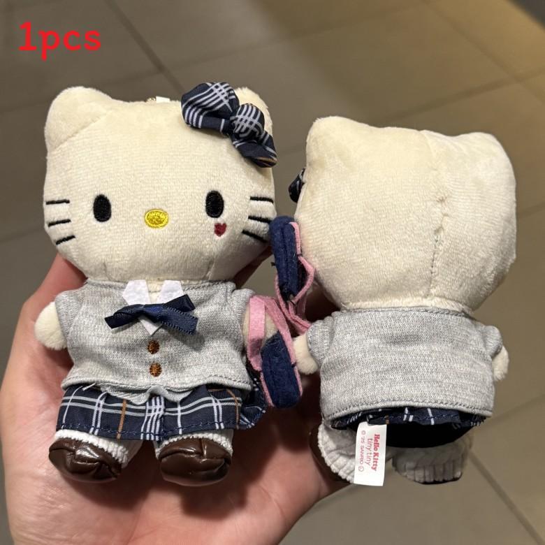 Wear Dress Plush Keychain With School Uniform For Gift And Collection