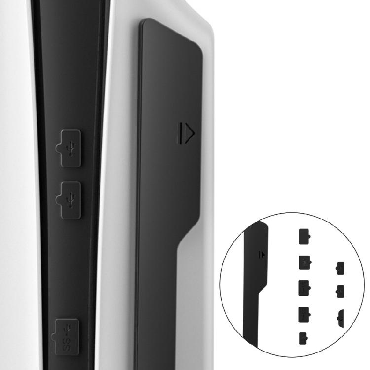 Gaming Accessories For Slim Dustproof Protector Game Console Silicone Dust Plugs Set