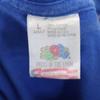 FRUIT OF THE LOOM 80s 90s Made In USA Old Short Sleeve T-shirt L Blue Men's Used