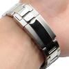 Wowta Submariner Daytona Solid Stainless Steel Arc Edge Band Fit
