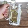 ZISIZ Tempered Glass Cup with Handle