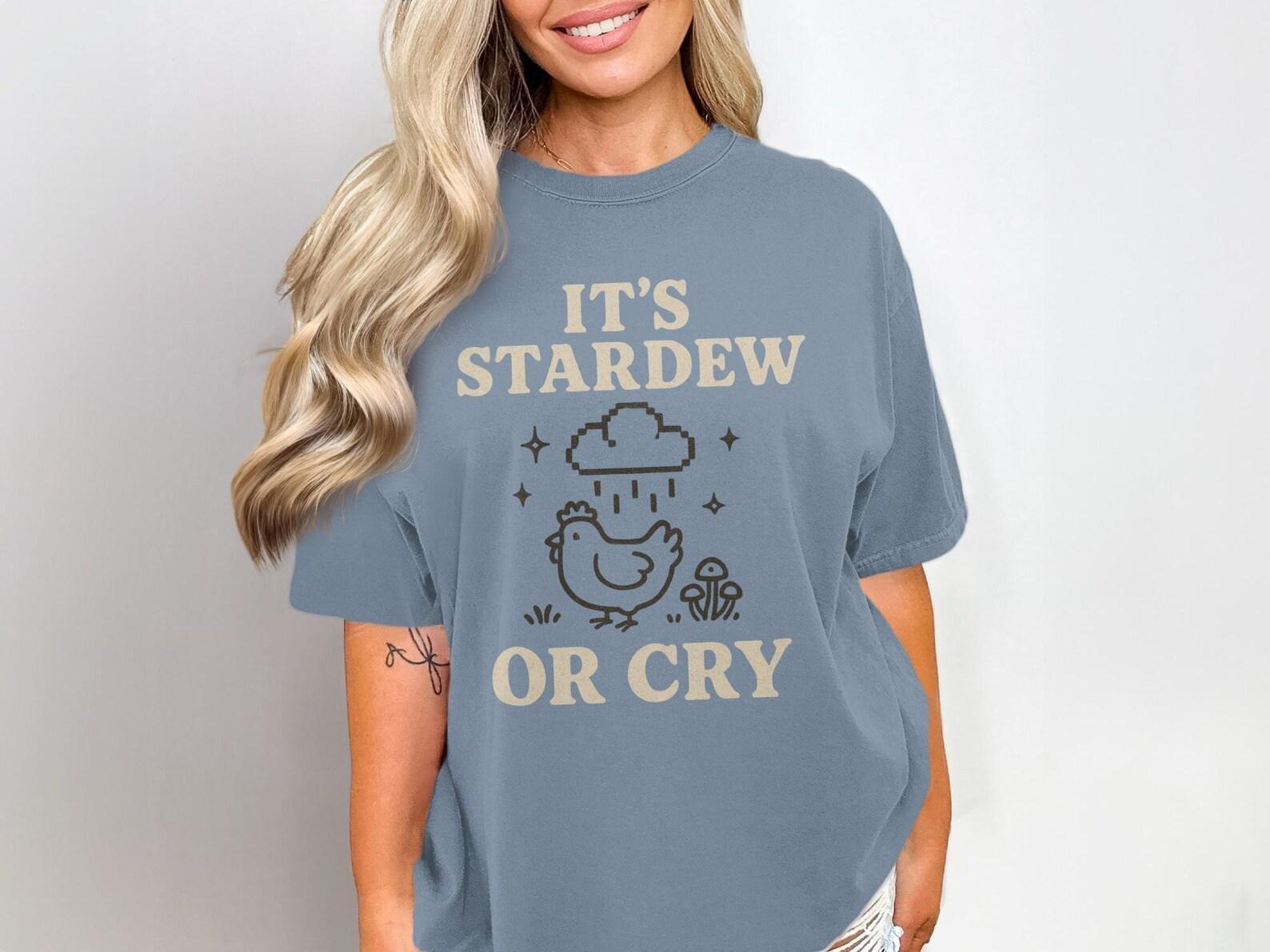 Stardew Valley Shirt, Stardew Valley Merch, Cozy Gaming Shirt, Indie Video Game Shirt, Pixel Art Tee, Gamer Gift, Funny Stardew 2XL