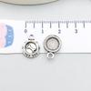 Set di 100 Ciondoli Gatto Farfalla Luna Argento Antico per Braccialetti e Collane Fai da Te