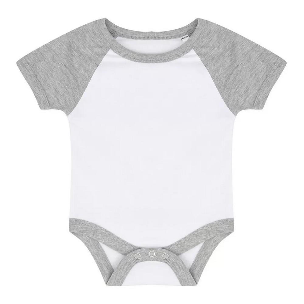 Larkwood Baby Baseball Short-Sleeved Bodysuit