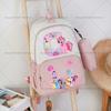2pcs My Little Pony Backpack Pencil Case Girl Student Teenager Pink Book Bag Men Rucksack Travel Mochila Escolar Gift STEM DIY Model Kit 3D