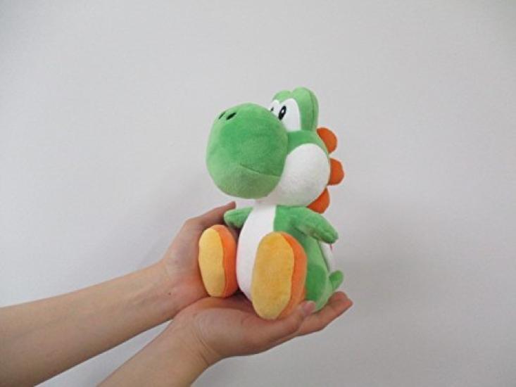 [USED]Super Mario All Star Collection Yoshi (S) Plush Figure - Sanei Boeki AC03 - New Japan