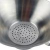 French Fries Oil Strainer 304 Stainless Steel Grease Funnel Food Draining Bowl with Oil Catcher for Home Kitchen Commercial