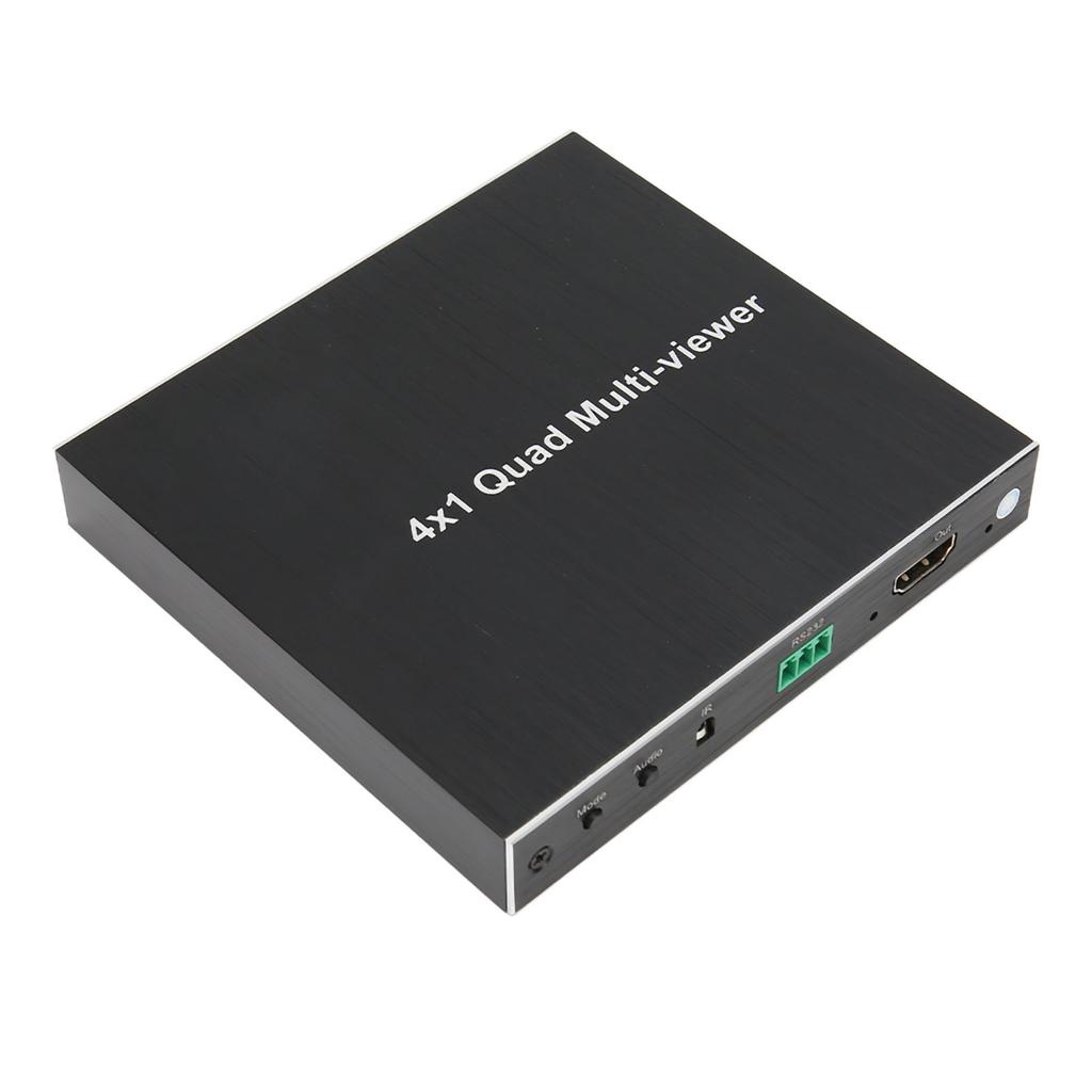 HD Multimedia Interface 4x1 Multiviewer Switch Seamless 1080P At 60Hz 4 in 1 Out Switcher with