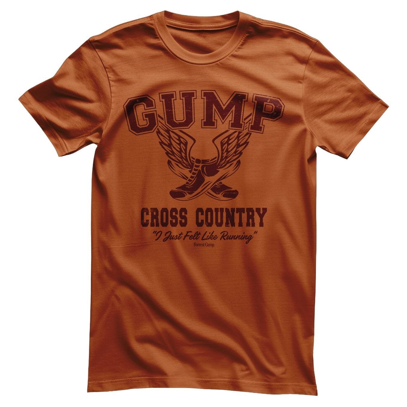 Officially Licensed Forrest Gump Cross Country Mens T-Shirt S