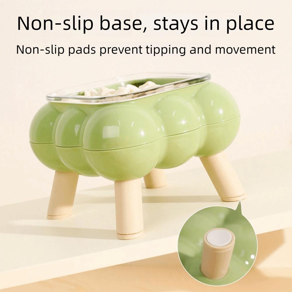Anti Vomiting Pet High Footed Bowl Anti Slip Dog Feeding Station Cat Food Water Bowl Pet Supplies