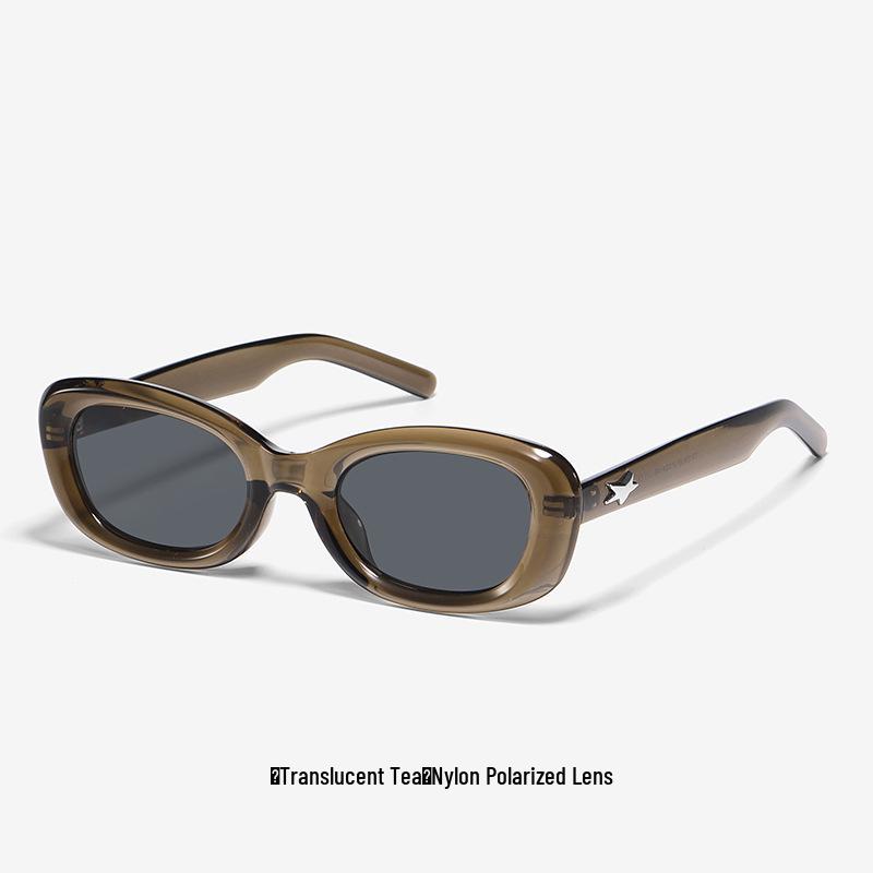 Women's Nylon Polarized Sunglasses: High-End, Face-Slimming, UV & HD Eye Protection